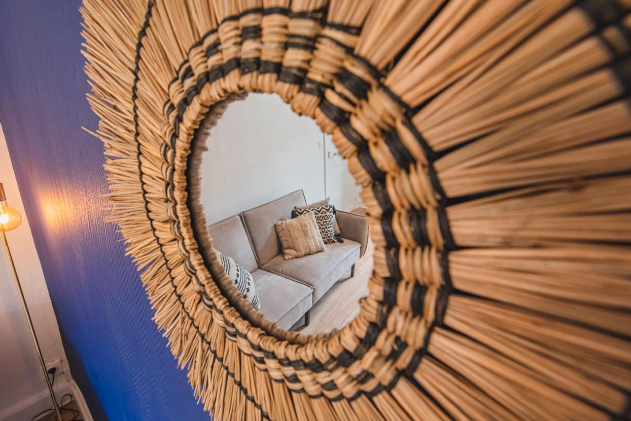 Majorelle - Paisible 2 Chambres - Centre Gare Реймс Екстериор снимка